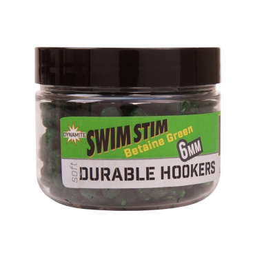 Dynamite Baits Swim Stim Durable Hook Pellet 6mm Betaine Green